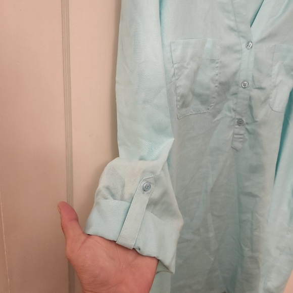 Women's 3/4 sleeved blouse - Picture 2 of 7